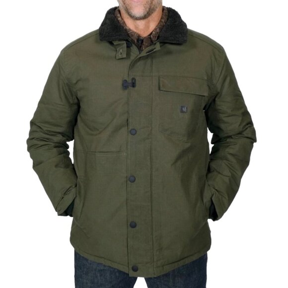 Roark x Halley Stevensons Axeman Jacket Men’s XL Dark Military Waxed Lined NEW - Picture 4 of 16